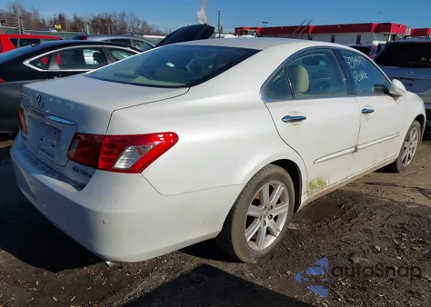 2009 Lexus Es 350 from USA, damaged, VIN JTHBJ46G992288991